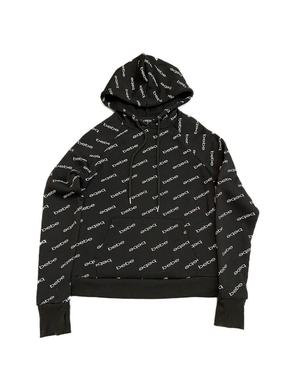 BEBE Designer Pullover Hoodie Sweater - Women’s Small